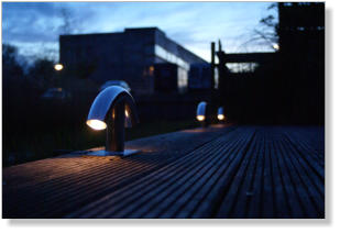 Rvs led verlichting voor steigers en vlonders. Tuinverlichting.